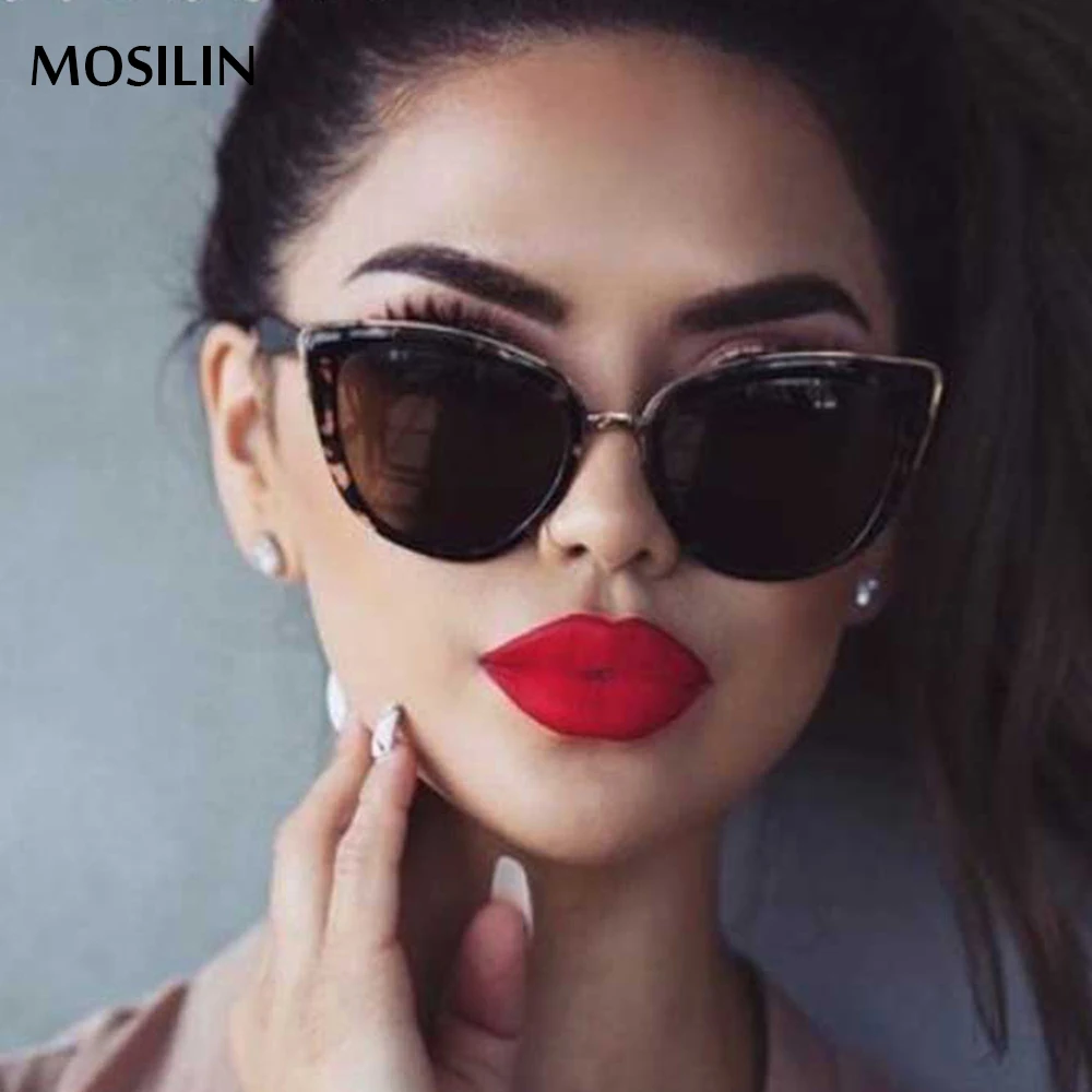 2019 оплаве в форме кошачьих глаз Для женщин Винтаж очки с градиентными линзами