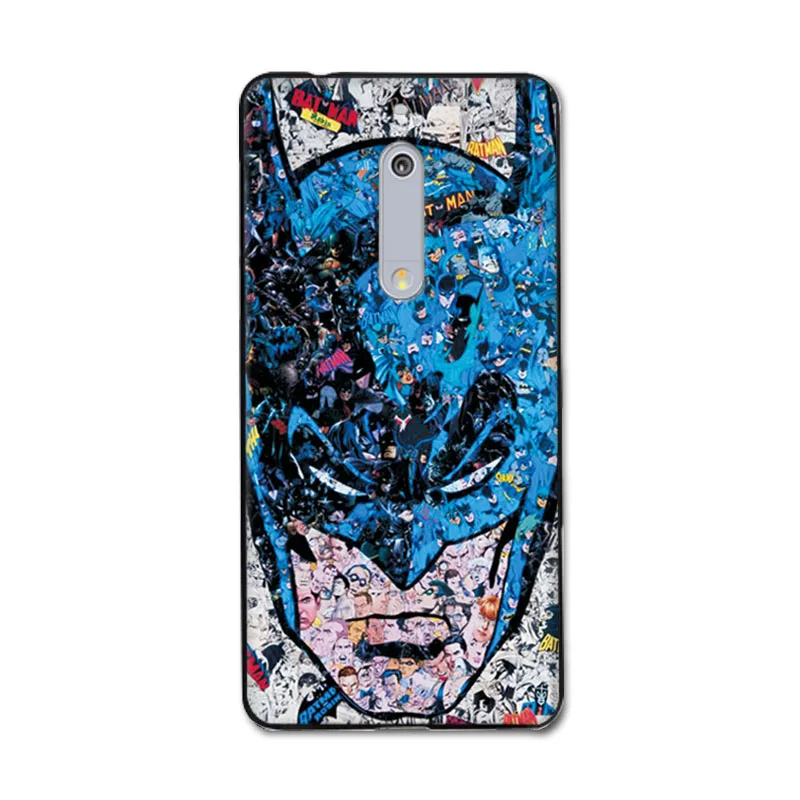 Очаровательный чехол для телефона Marvel Hero Captain America Nokia 5 Железный человек Звездные