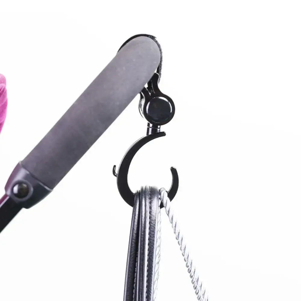 

Baby Stroller Bottle Cup Holder Black Hook Rotatable ABS Material Cart Universal Accessories Bottle Rack Stroller Accessories