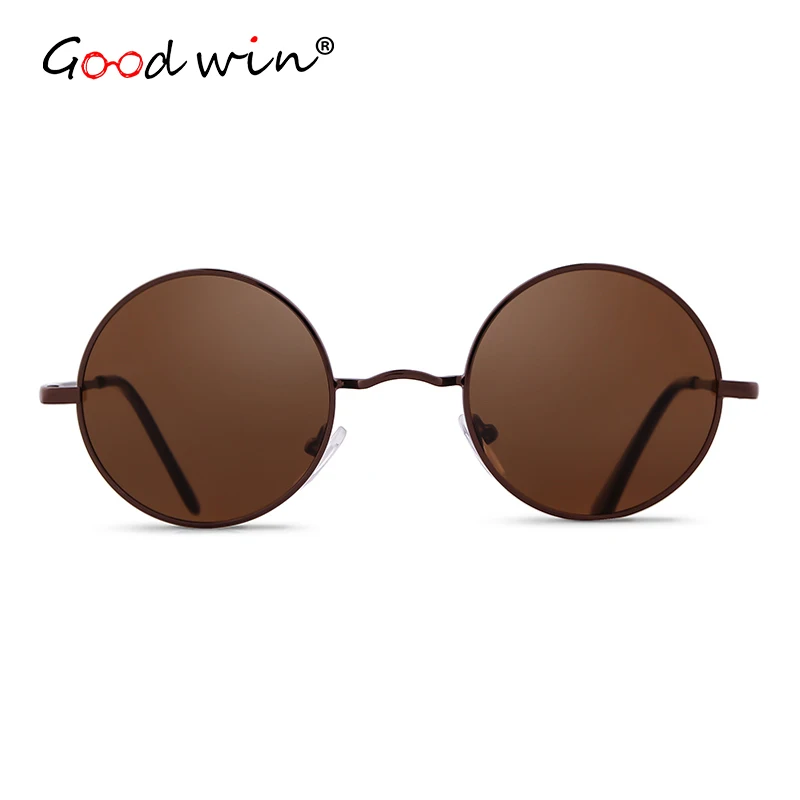 Good Win Vintage Sun Glasses For Men Polarized Sunglasses Women Retro Round Polaroid okulary polaryzacyjne damskie | Аксессуары для