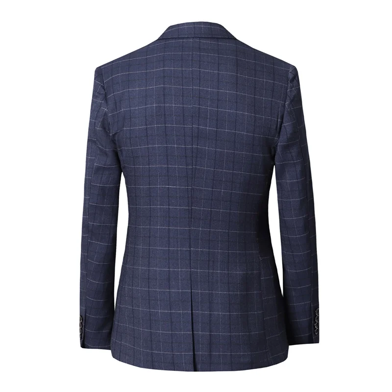 Серый сетчатый облегающий мужской костюм yunклос с одной кнопкой из двух