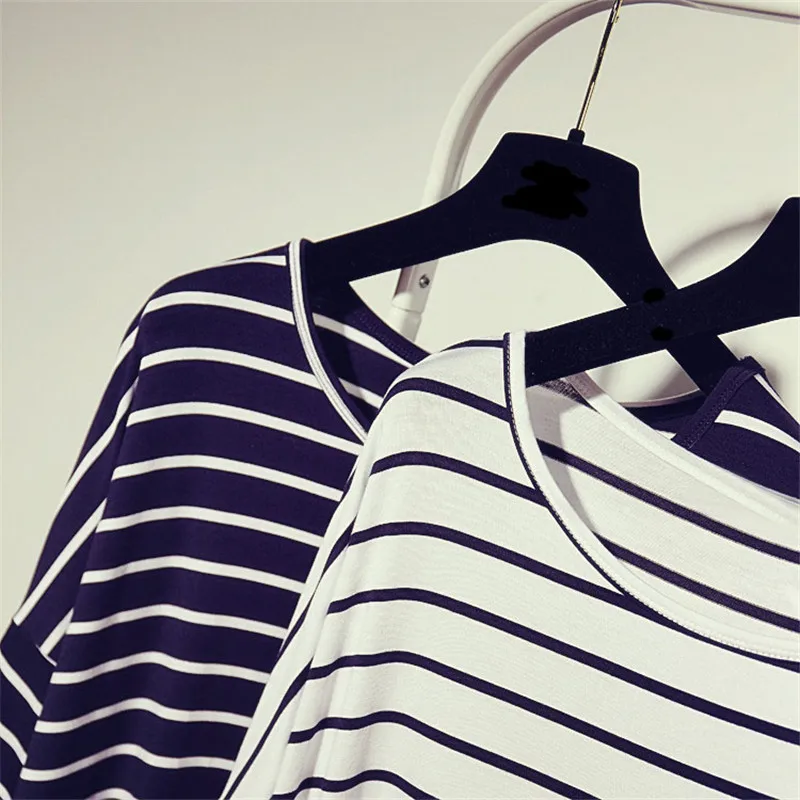 Женская винтажная свободная футболка с круглым вырезом и рукавами три четверти