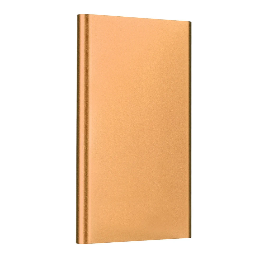 Внешний аккумулятор 12000 мАч ультра тонкий портативный usb-аккумулятор зарядное