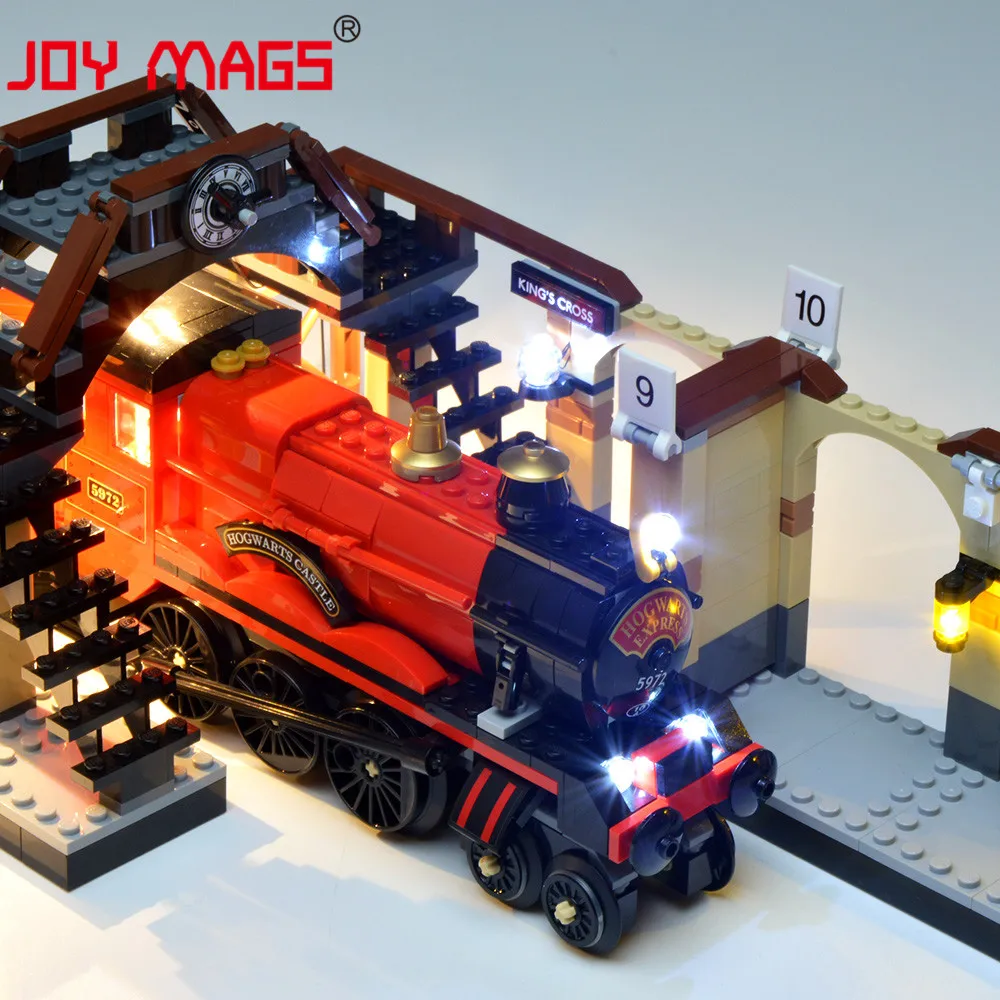 JOY MAGS светодиодный светильник для 75955 hogwart's Express светильник ing набор игрушек совместим с моделью 16055