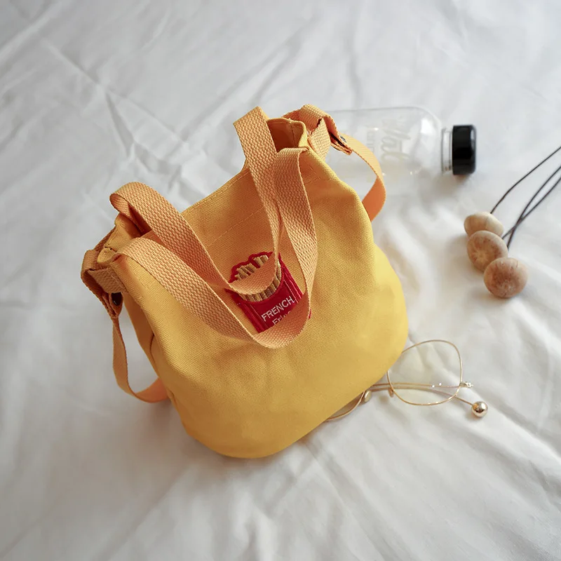 Сумка ведро на одно плечо лаконичная Корейская сумка портфель для школьников