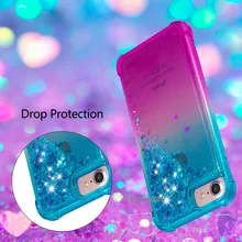 Жидкий блестящий чехол для телефона huawei Honor 10 Lite силиконовый