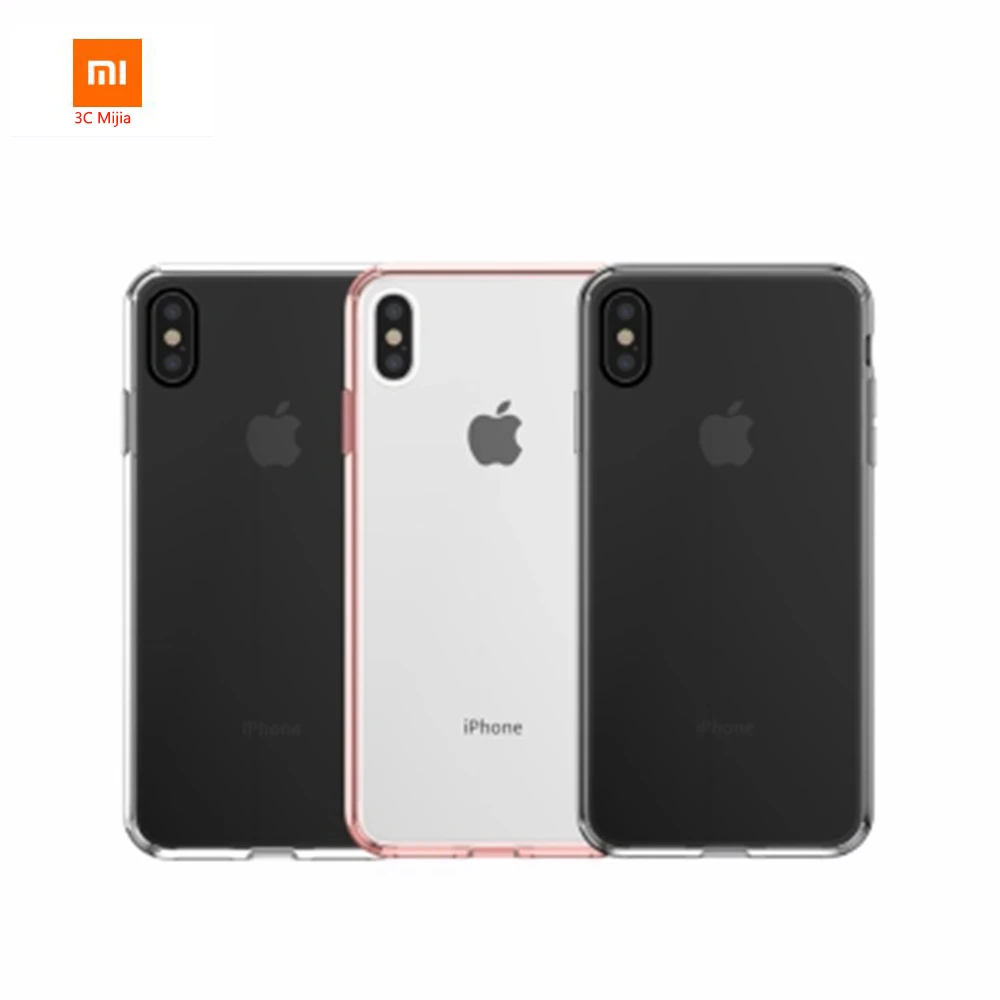 Xiaomi назад чехол для iPhone X R 6,1 дюймов/Xs Max 6,5 ''кристалл цвет защитный чехол lucid чехол для iPhone X/XS 5,8''