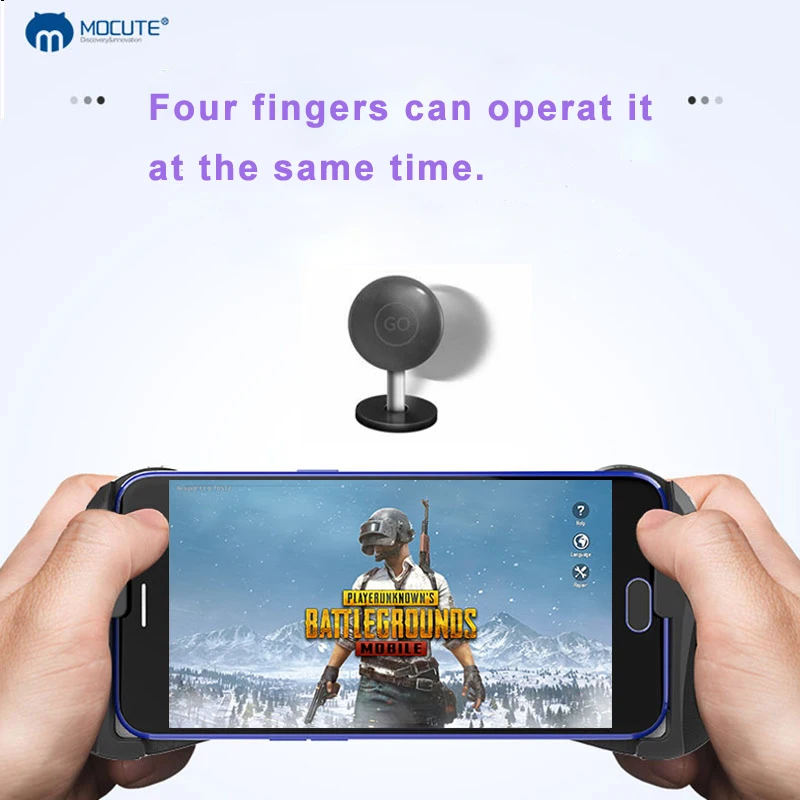 MOCUTE 057 беспроводной Bluetooth контроллер для Android Мобильные триггеры джойстик PUBG ios