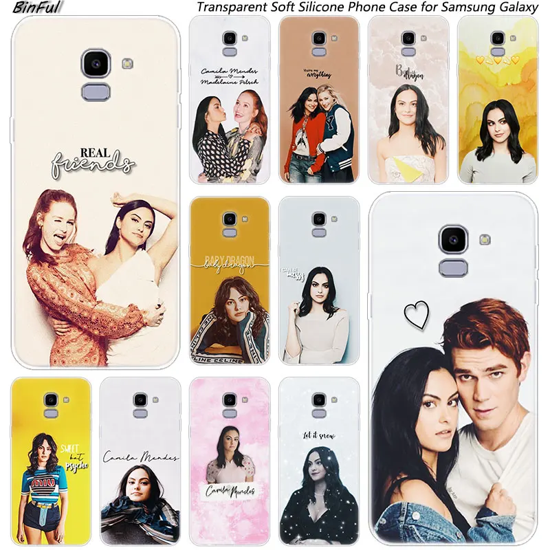 Мягкий силиконовый чехол Camila Mendes Riverdale для телефона Samsung Galaxy J8 J6 J4 2018 J2 Core J5 J7 Prime J3