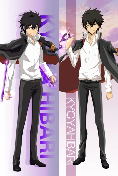 

Японское аниме Katekyo Hitman Reborn кёя Хибари мужской брикет обнимающий телефон