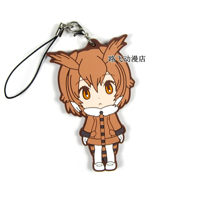 Kemono Friends Королевский Пингвин Aptenodytes Forsteri аниме модель Фигурка мобильный телефон школьный резиновый брелок Подвеска 6 см