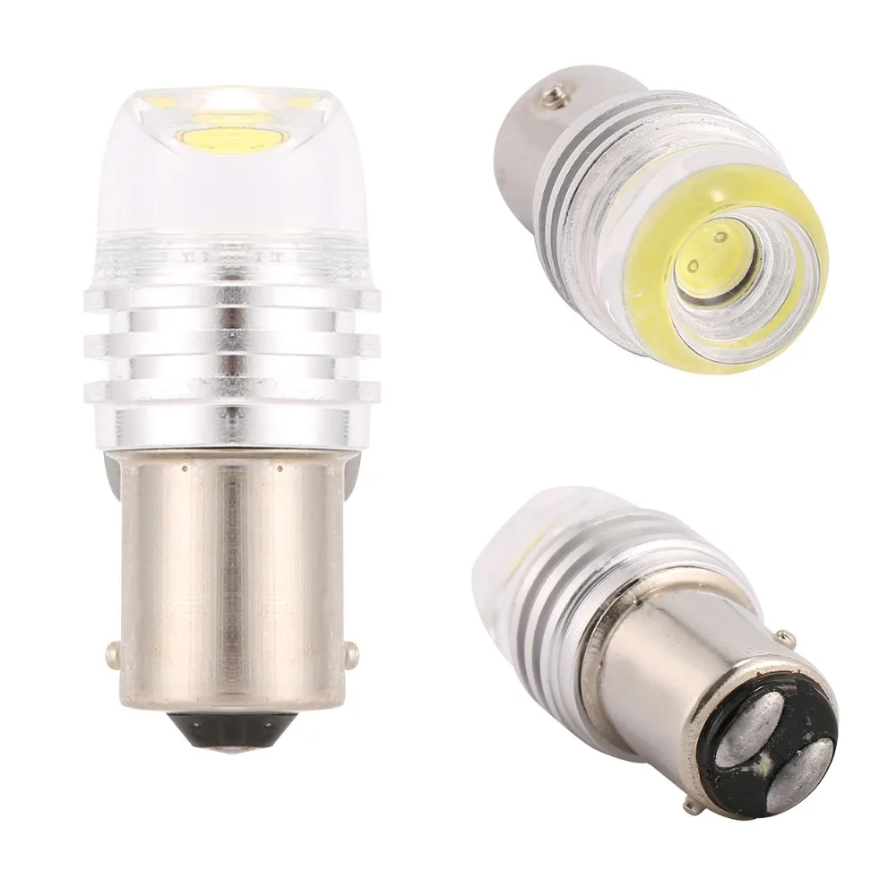 2 шт. 6000K светодиодный автомобильный светильник Универсальный Водонепроницаемый