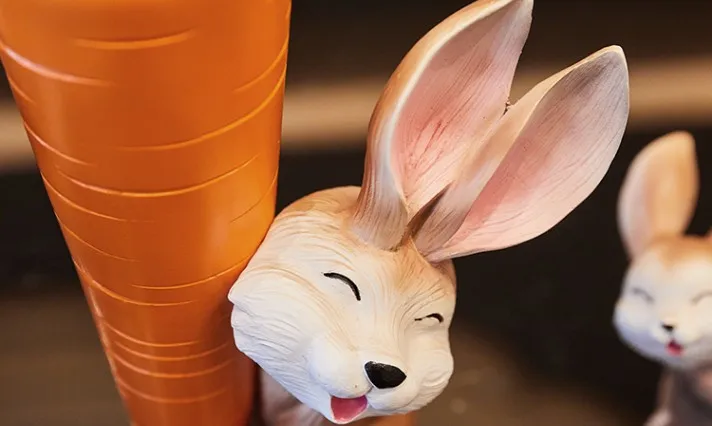 Новинка ваза для цветов пасхальные кролики робот домашний декор | Дом и сад