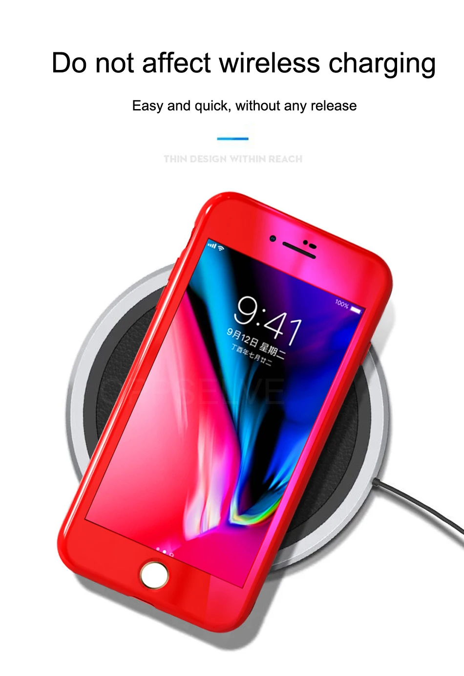 Ультра Магнитный адсорбционный чехол для iPhone X, 8, 7, 6, 6 S, S Plus, роскошный, на 360 градусов, полный корпус, Магнитный чехол, закаленное стекло, чехол из поликарбоната