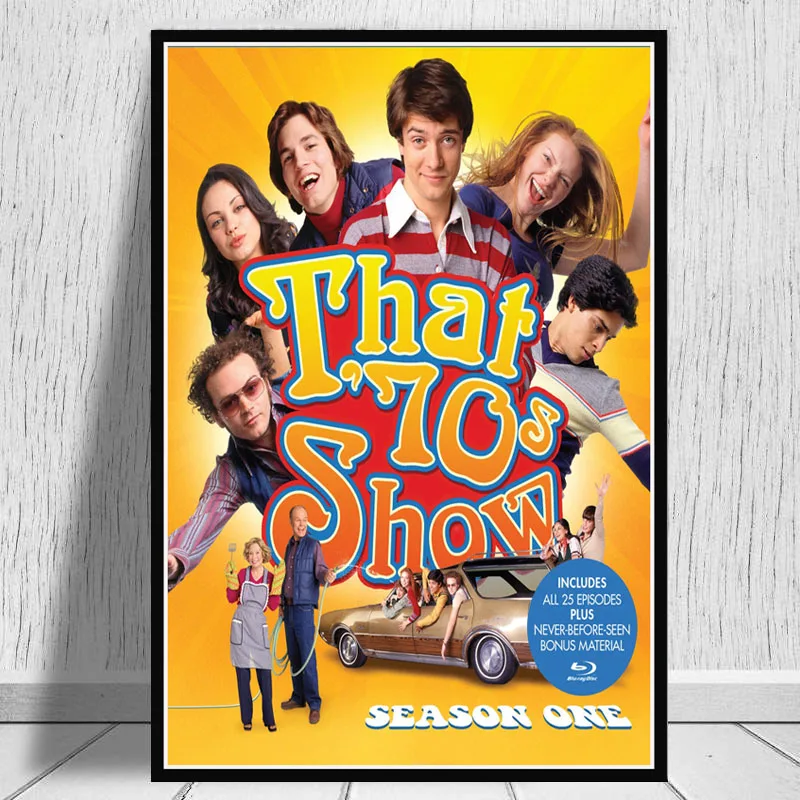 Что 70 s шоу классические телевизионные сериалы пользовательский художественный постер картина Картина Настенная картина домашний декор, плакаты и принты