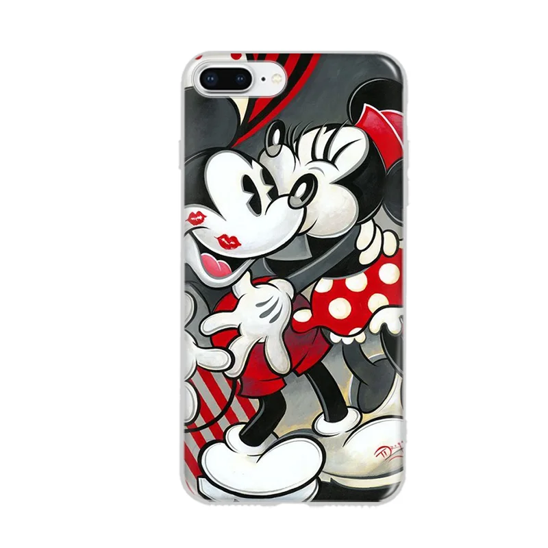 Силиконовый ТПУ чехол для телефона iPhone 7 8 6 6s Plus X 5 5S SE XS MAX XR милый мультяшный