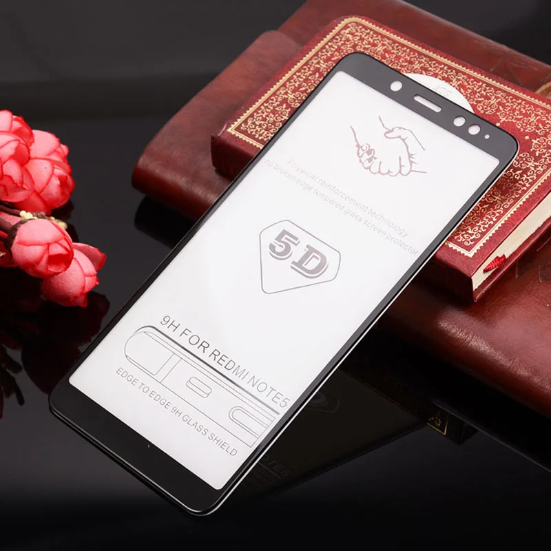 WHAY glass es для Xiaomi Redmi Note 5 Pro закаленное стекло 5D Xiomi Redmi 5 plus Защита экрана для Xiaomi Redmi Note5 Mia1 стекло
