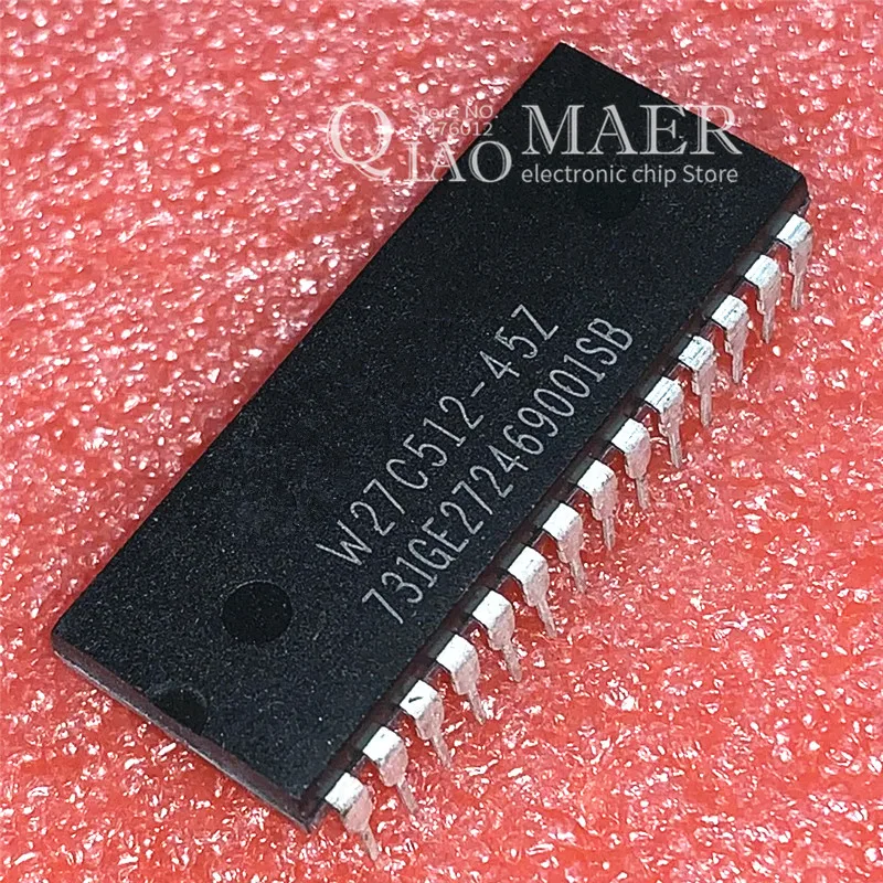 1 шт./лот W27C512 45Z DIP28 45 64 k X 8 электрически EPROM IC|Интегральные схемы| |
