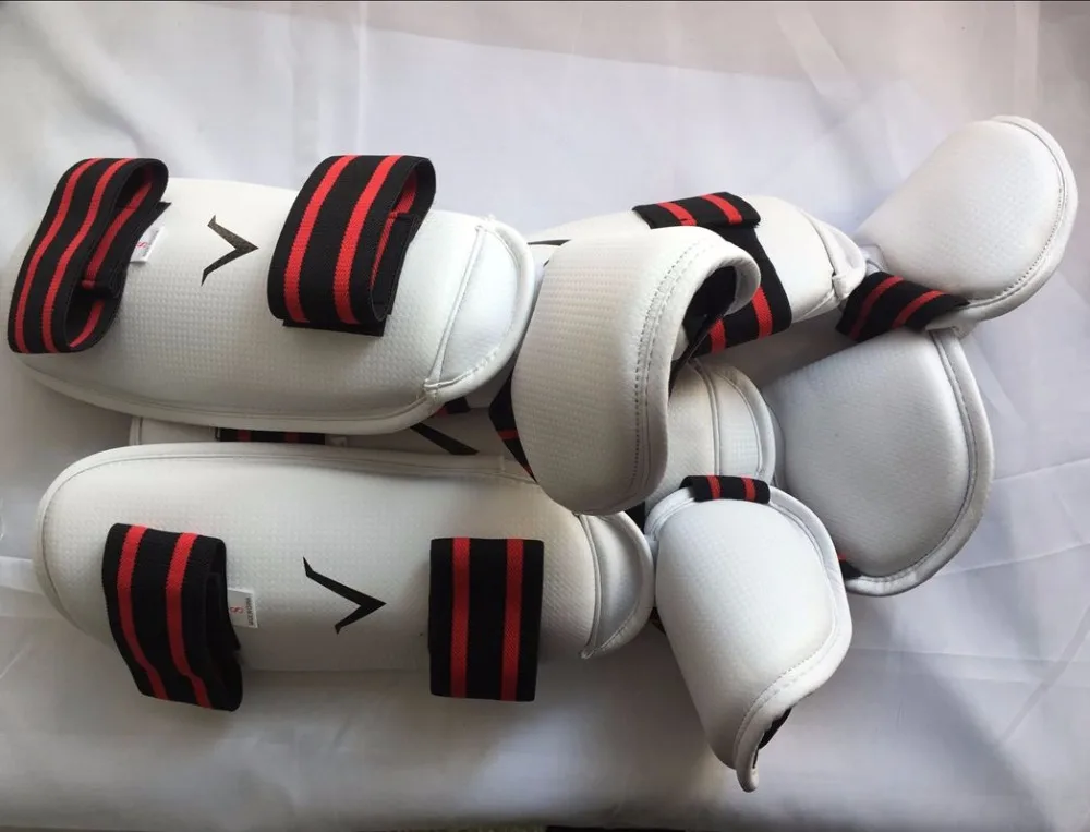 Новинка защита для голени и ног кикбоксинга одобрено WTF MMA Sanda защитный материал