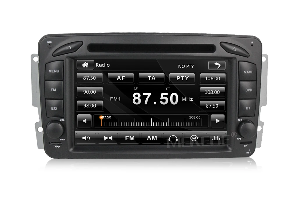 2DIN автомобильный Радио Стерео dvd-плеер для Benz W203 W208 W209 W210 W463 Vito Viano с gps BT USB SD RDS мультимедиа