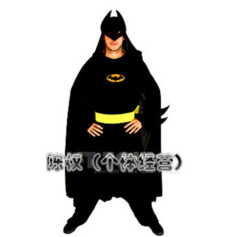 Мужской костюм летучей мыши Fantasia для косплея на Хэллоуин День благодарения Пурим