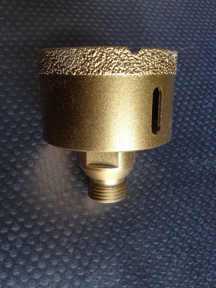 1 шт. Паяные алмазные сверла сердечник 65 мм с внешним разъемом M22 для