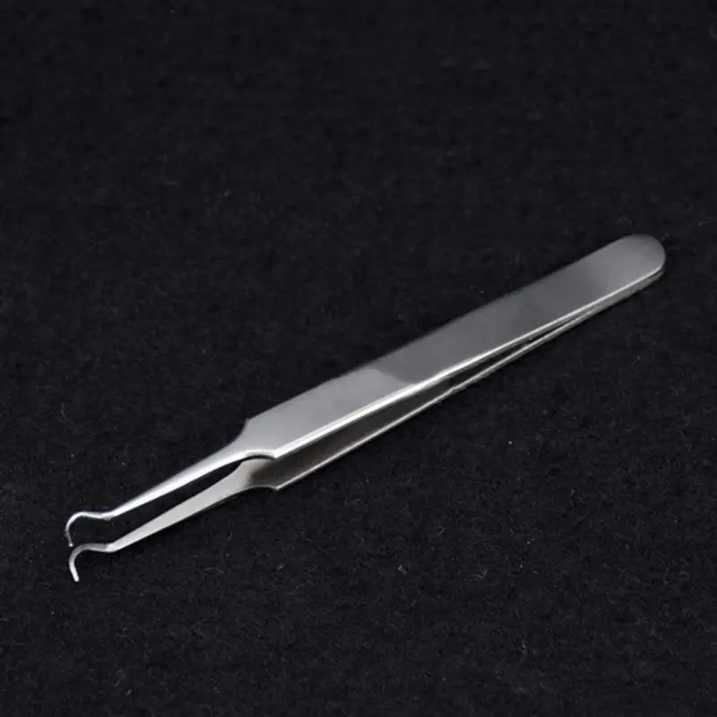 2 Bend Curved Whitehead Blackhead Acne Clips Face Pore Cleaner Nose Remove Black spot cleaner Skin Care Tool | Красота и здоровье