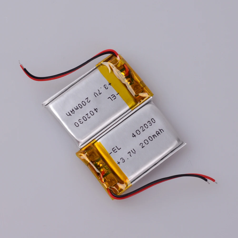 Аккумулятор 3 7 V 200mAh литий полиэфирные аккумуляторные батареи Замена DVR Parkcity CMB820