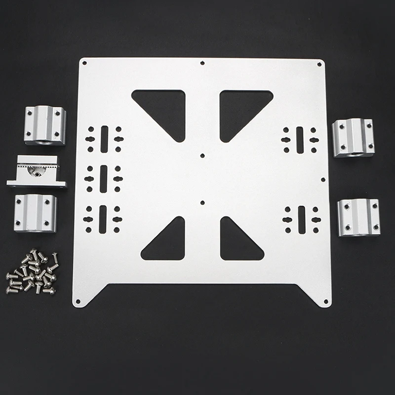 Алюминиевая анодированная пластина Y Carriage с Sc8Uu Pgrade Prusa I3 V2 поддержкой горячей