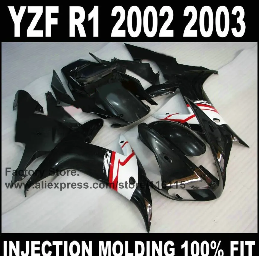 Комплекты обтекателей на заказ с полным заполнением 100% для YAMAHA 2002 2003 R1 YZF 02 03