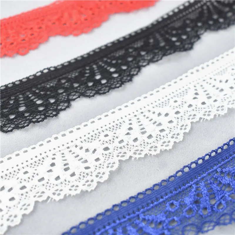 Новая красивая кружевная лента в форме веера эластичная отделка и украшение