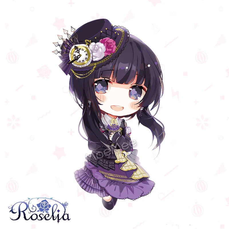Японская аниме игра BanG Dream! Roselia Minato Yukina Imai Risa косплевечерние акриловый брелок
