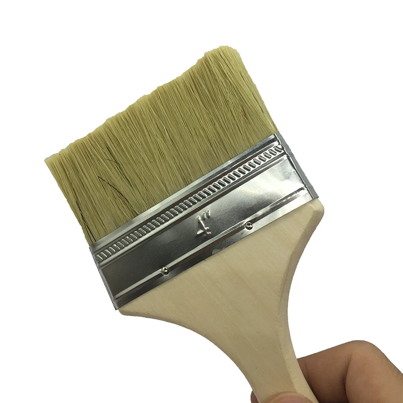 Mainpoint 9 шт. щетина волосы стены Краски кисти масло для деревянных ручек рисунок