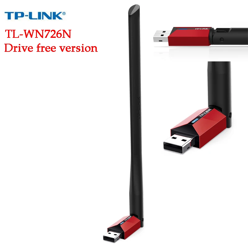 Бренд TP-LINK TL-WN726N Беспроводная usb-карта диск бесплатная версия wifi адаптер 150 Мбит