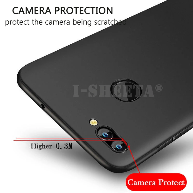 For Huawei P Smart Mate 9 10 Lite Pro Matte TPU Case Y7 Prime P8 P9 Mini Y6 2017 Cover Honor 8 |