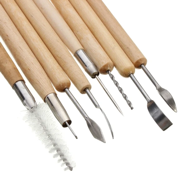 27 шт. силиконовой резины формирователь гончарной глины скульптура резьба Fimo