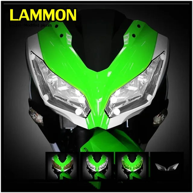 

FOR KAWASAKI NINJA 300 250 NINJA250 NINJA300 Motorcycle Accessories Headlight Protection Guard Cover