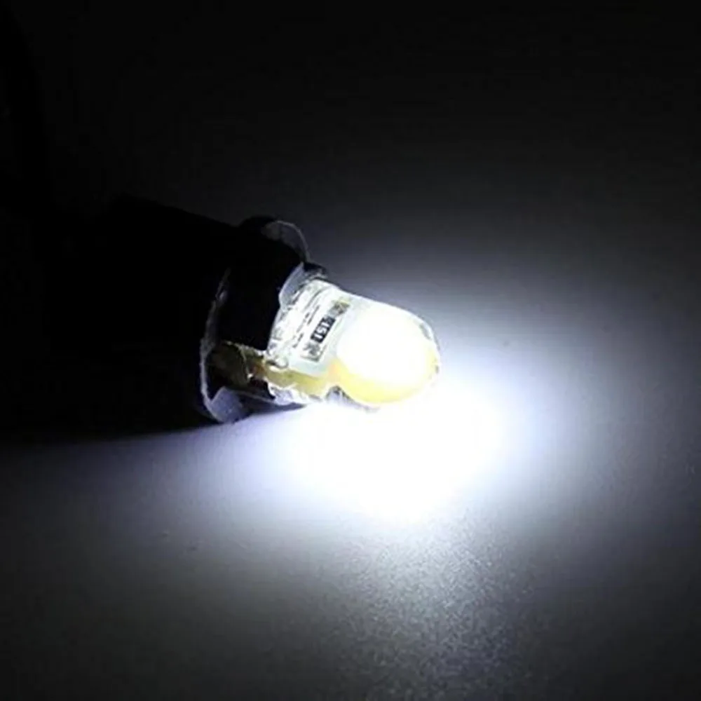 YSY 4 шт. t10 светодиодные белые лиценсветильник лампы led 194 168 W5W COB 8SMD парковочные