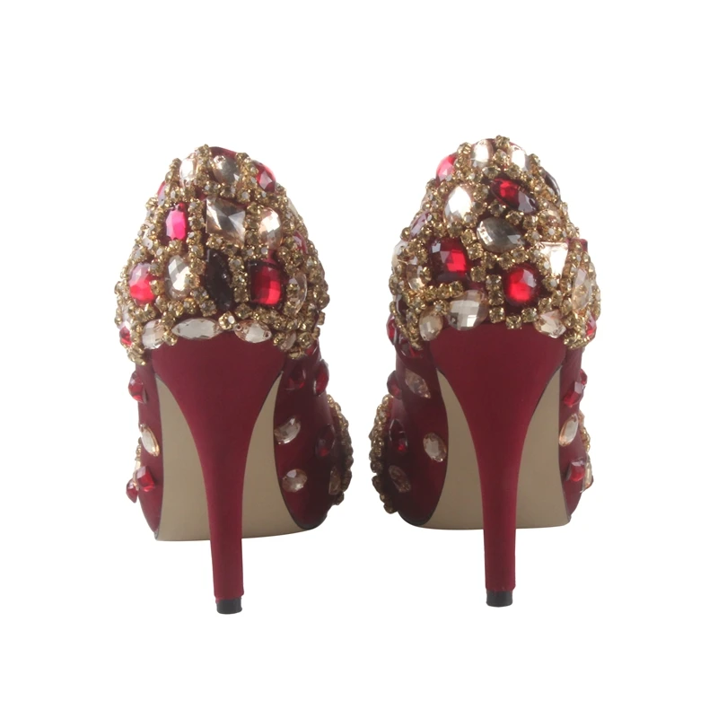 Винно красный изготовленный на заказ компанией DHL Итальянская обувь с сумочкой в