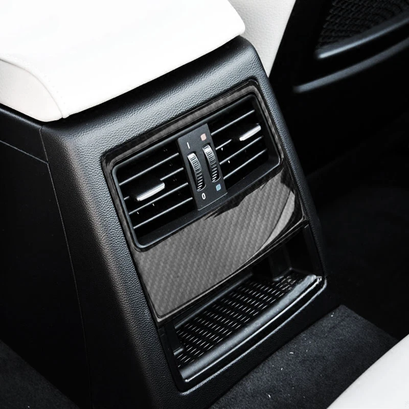 Для BMW e90 полоски из углеродного волокна кондиционер CD панель декоративное