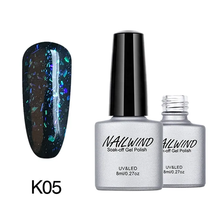 05 NAILWIND праймер Блестящий Galaxy лак для ногтей цветной Блестящий Гель-лак УФ замачиваемый гель для ногтей DIY лак - Цвет: 05
