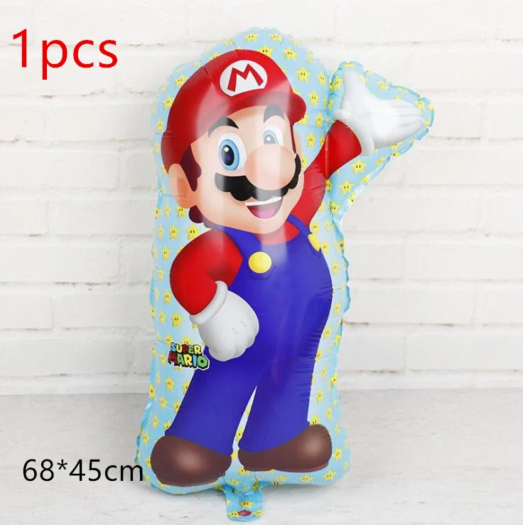 1 шт./лот, одноразовые скатерти «Super Mario Bros», «Mario Bros», украшения для дня рождения, «Super Mario Bros», пластиковые скатерти
