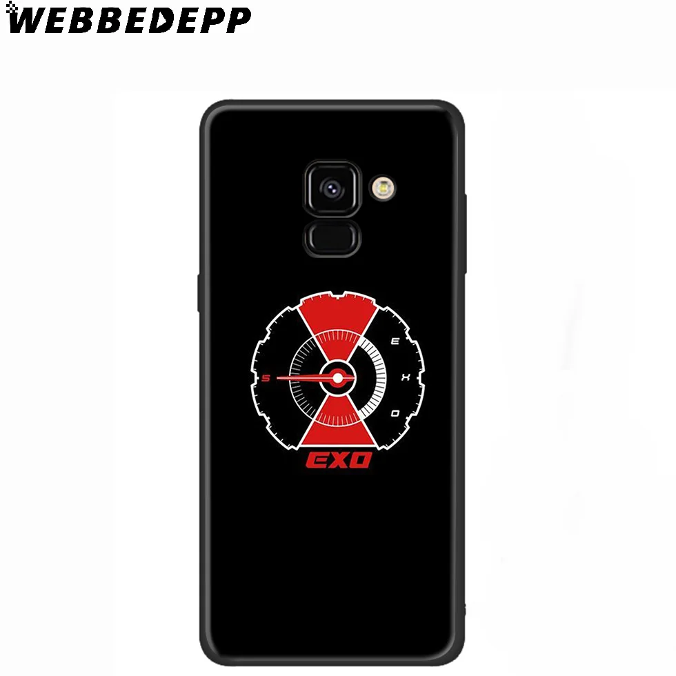 WEBBEDEPP Exo Bands K Pop силиконовый чехол для Samsung Galaxy A3 A5 A6 A7 A8 A9 A10 A20 A30 A40 A50 A70 M10 M20 M30 |