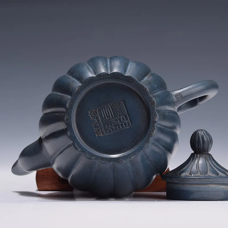 400 мл Аутентичные Исин дракон чайник в виде хризантемы Известный китайский кунг