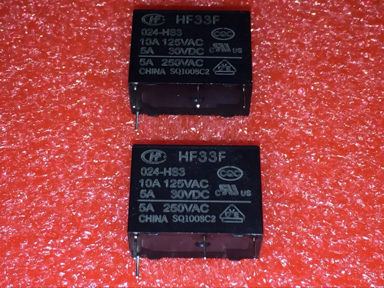 Бесплатная доставка 100% новое оригинальное реле 10 шт./лот HF33F 024 HS3 JZC 33F 10A 4PIN|relay