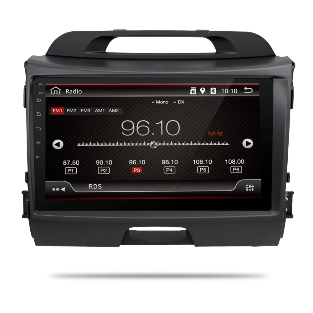 4G 1024*600 Android 7 1 Автомобильный DVD плеер для KIA Sportage R 2010 2011 2012 ПК головное устройство gps