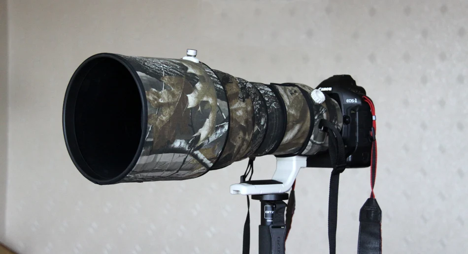 ROLANPRO Камуфляжный дождевик для Canon EF 400 мм F/2 8 L II USM поколения без стабилизации