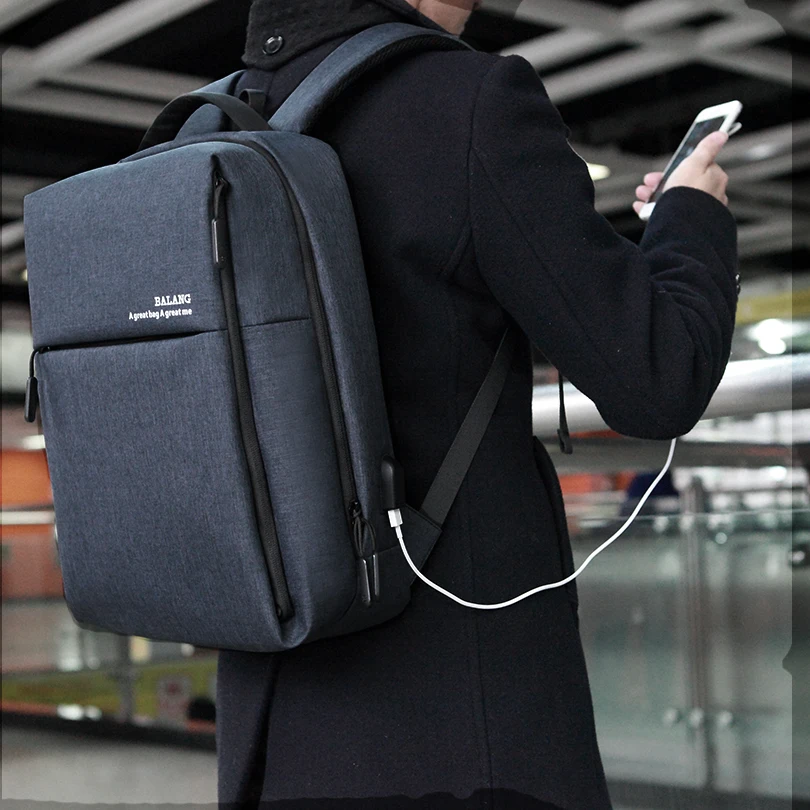 BALANG бренд 2018 высокое качество Бизнес Тетрадь рюкзак мода Студенты Рюкзак для