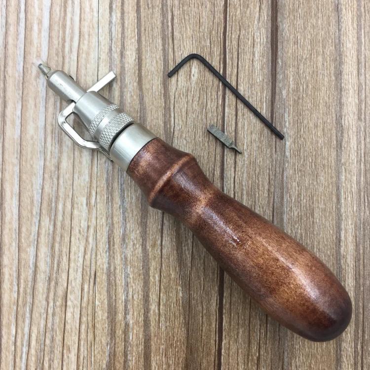 Инструмент для работы сделай сам кожевенный резец край сгибание краев 3 запасных