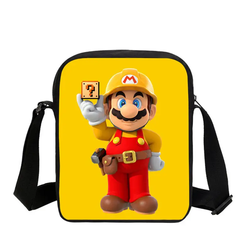 Студенты Супер Марио печать школьные рюкзаки для девочек мальчиков модные плечо